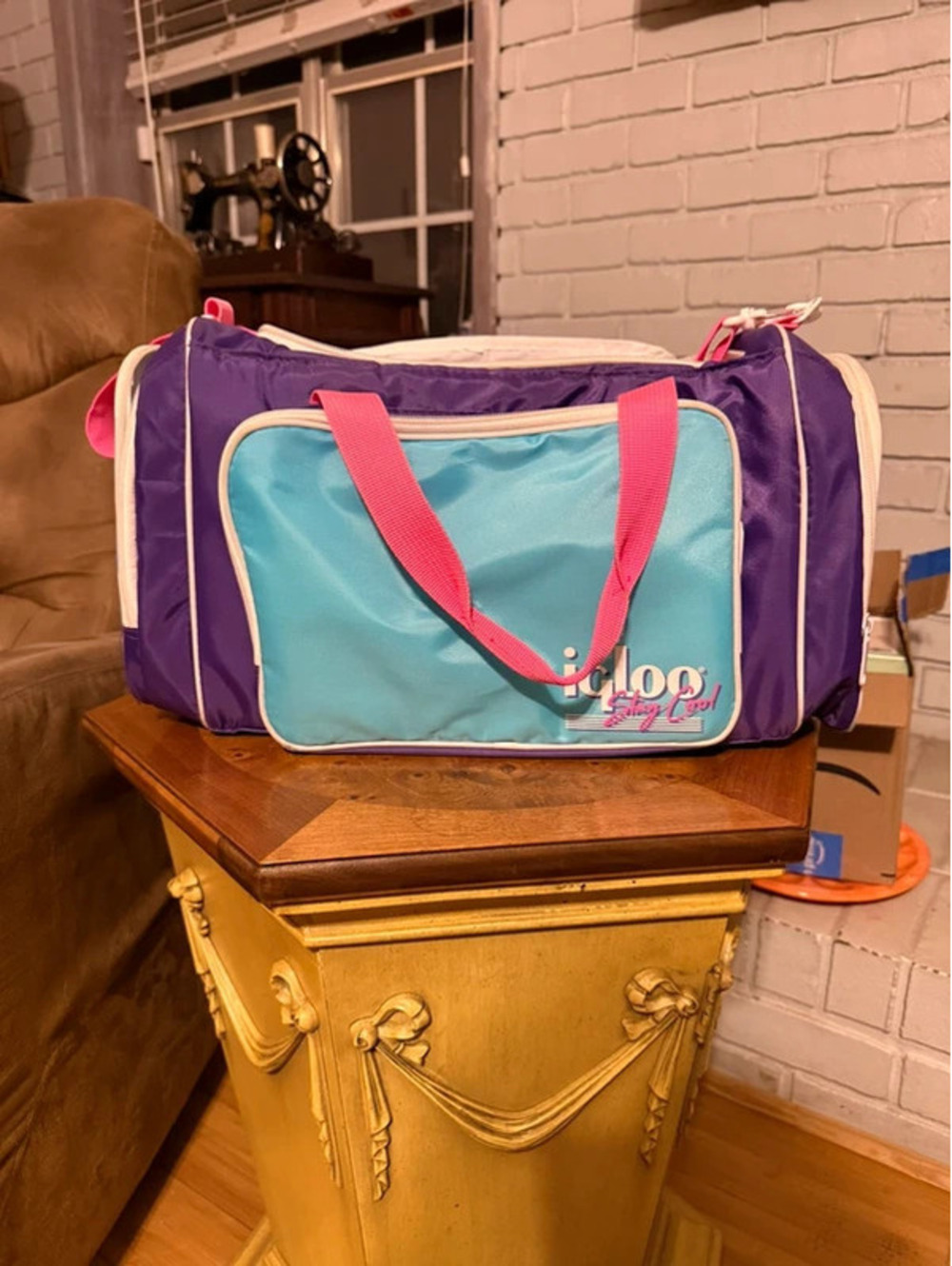 Retro Igloo 24 can cooler